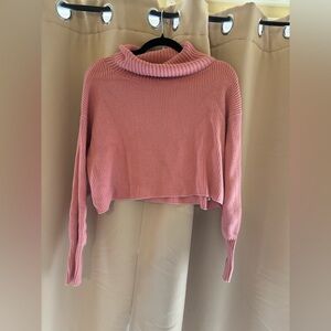 FREE WITH BUNDLE wild fable Pink Turtleneck Women's Sweater